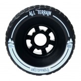 Колеса 100 мм. MBS All-Terrain Longboard Wheels - Black