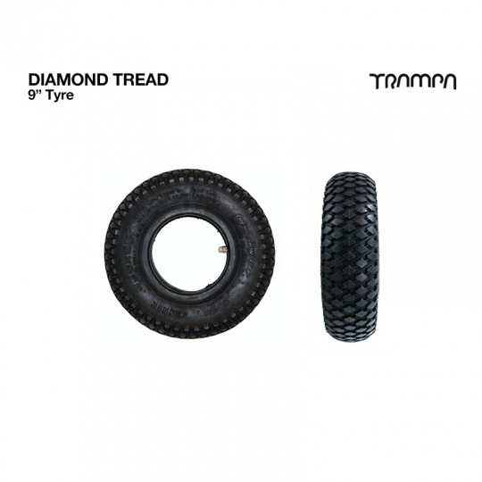 Комплект покрышек DIAMOND TREAD SOFT compound 9", 230х65мм