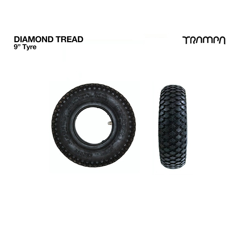 Комплект покрышек DIAMOND TREAD SOFT compound 9", 230х65мм