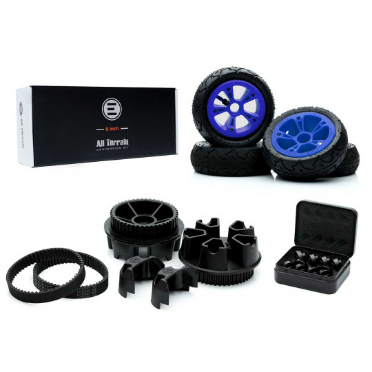 Комплект сменных колес KIT Evolve GTR All Terrain 6" (150ММ) Dark Blue