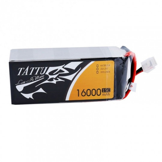Аккумулятор Li-Po Tattu 16000 mAh, 6s, 15c, 22.2v