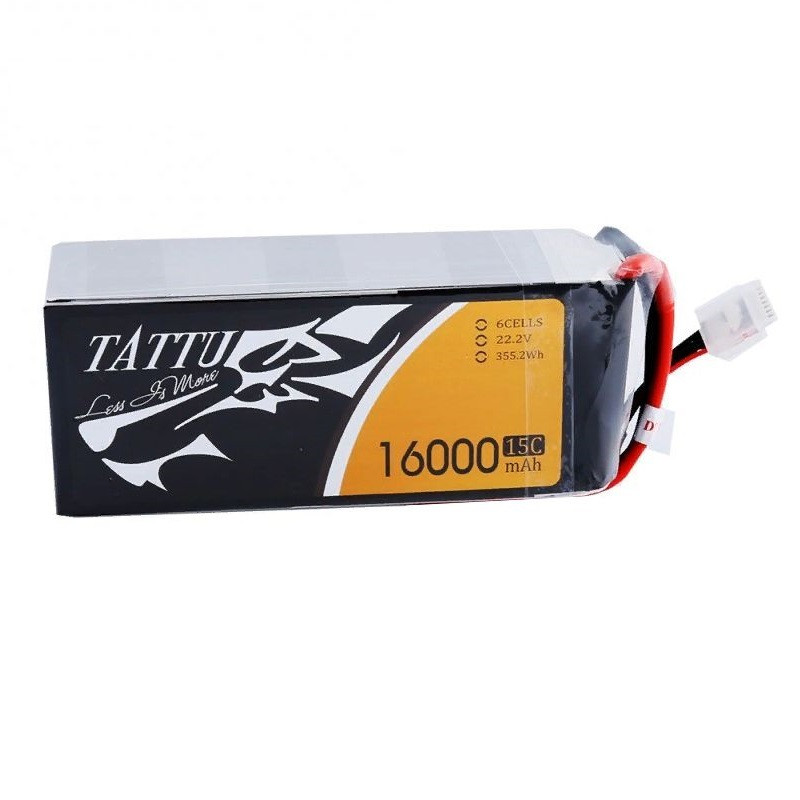 Аккумулятор Li-Po Tattu 16000 mAh, 6s, 15c